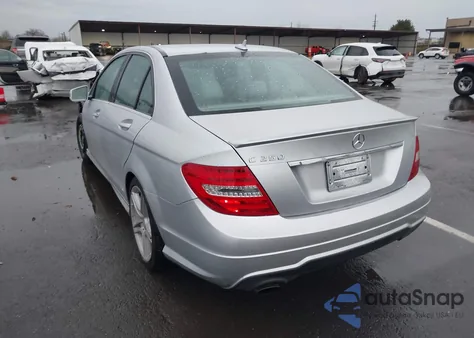 2014 Mercedes-Benz C-Class C 250 Sport from USA, damaged, VIN WDDGF4HB3EG225754